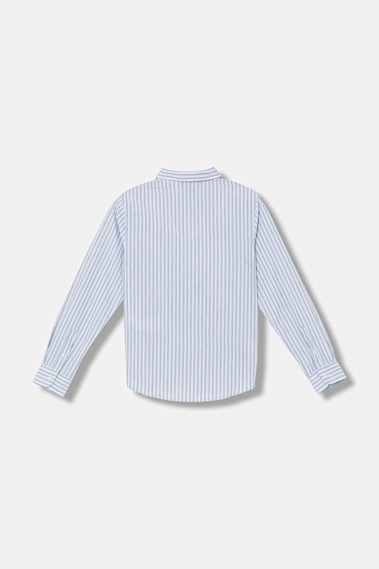 Emporio Armani koszula bawełniana dziecięca EB001314.AF20973 niebieski SS26