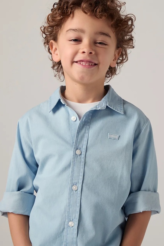 Levi's srajca otroška bombažna BATTERY HOUSEMARK SHIRT 8EP676