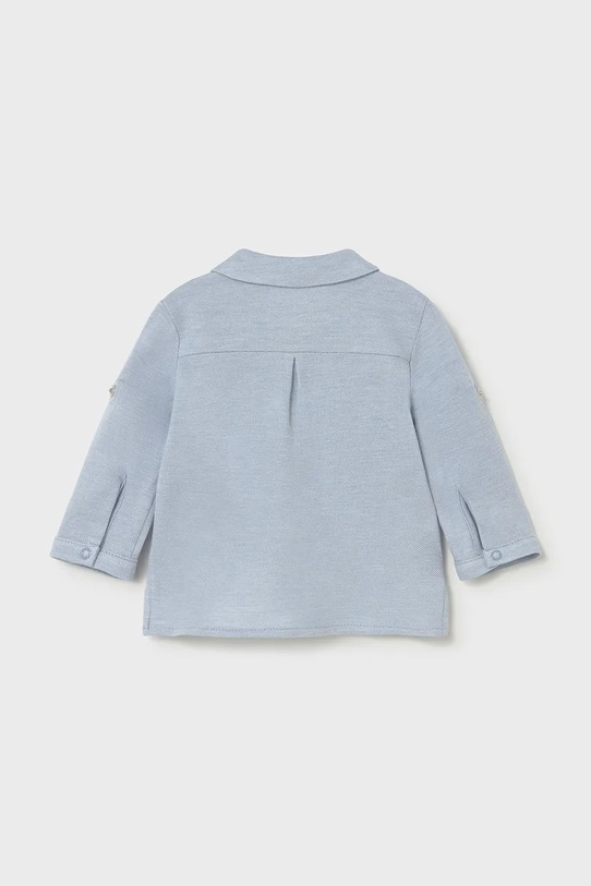 Mayoral Newborn koszula bawełniana niemowlęca 1103.1M.Newborn.PPY2 niebieski SS26