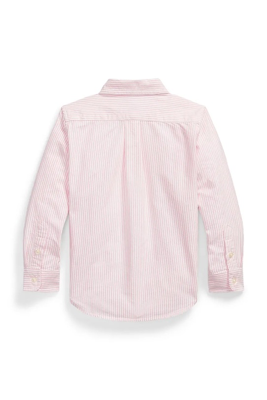 Polo Ralph Lauren koszula bawełniana dziecięca 322A12752003 różowy SS26