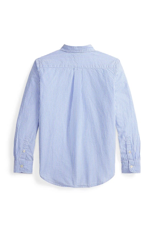 Polo Ralph Lauren koszula bawełniana dziecięca 323B23251001 niebieski SS26