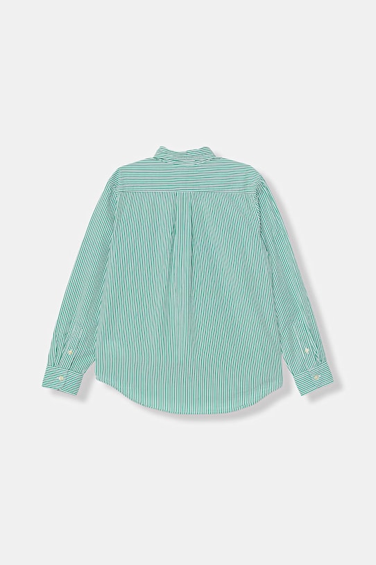 Polo Ralph Lauren koszula dziecięca bawełniana 323B23251002 zielony SS26