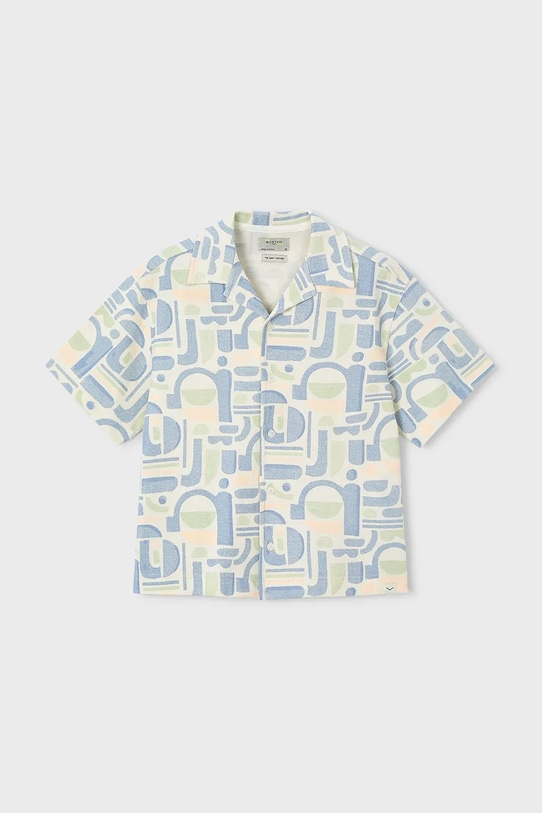 Dječja pamučna košulja Mayoral 6178.7H.Boston.PPY2 plava SS26