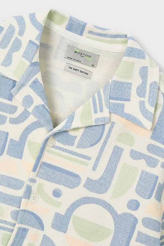 Dječja pamučna košulja Mayoral plava 6178.7H.Boston.PPY2