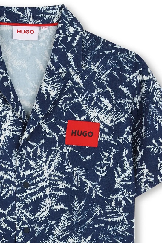 Детская рубашка HUGO тёмно-синий G01001.162.174