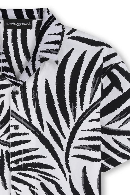 Karl Lagerfeld koszula dziecięca bawełniana biały Z31081.86.108