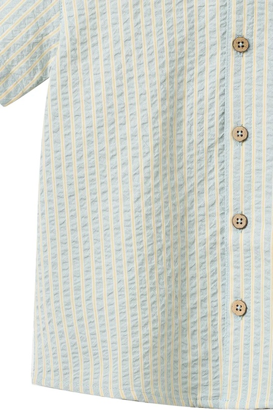 Wheat koszula dziecięca bawełniana 2603.430.GOTS niebieski