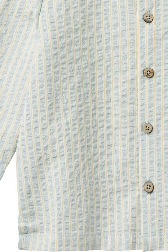 Chłopiec Wheat koszula niemowlęca bawełniana 6658.430.GOTS niebieski