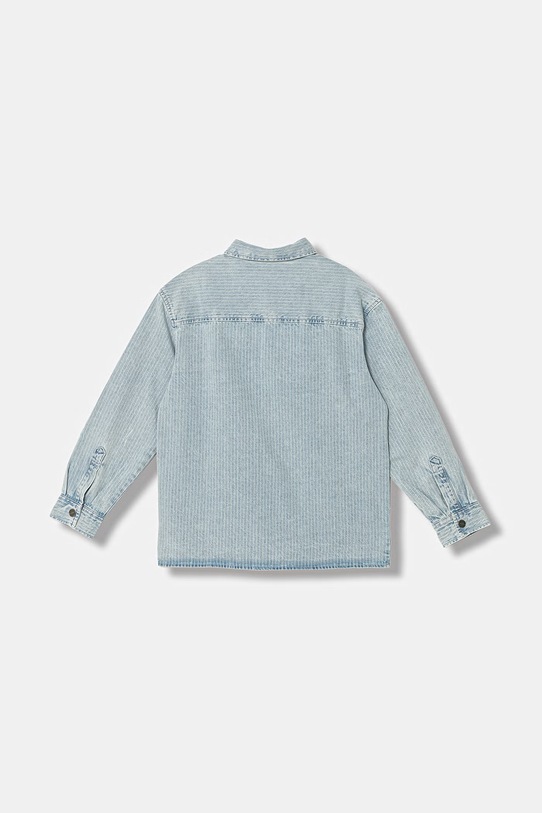 United Colors of Benetton koszula dziecięca jeansowa 5PY3CQ04M.G.Stagionale niebieski SS26