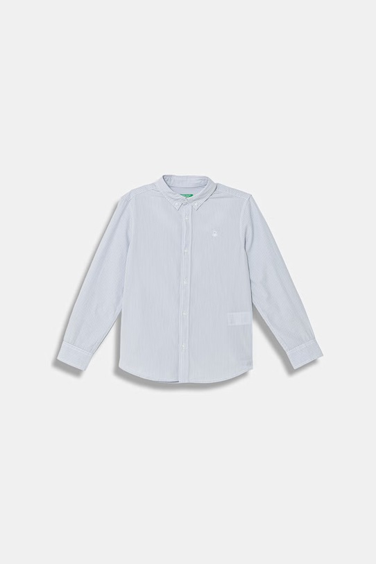 United Colors of Benetton koszula dziecięca bawełniana niebieski 54AZCQ00R.G.Stagionale