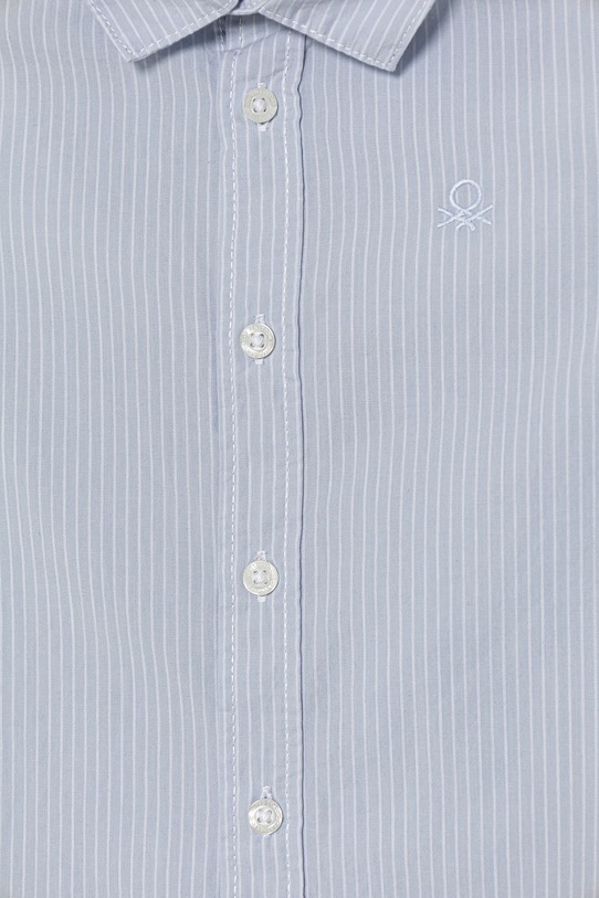 Chłopiec United Colors of Benetton koszula dziecięca bawełniana 54AZGQ00J.P.Stagionale niebieski