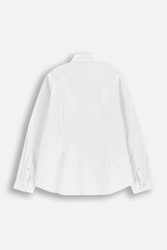 Coccodrillo koszula dziecięca z bawełny WC6136101EJB biały SS26