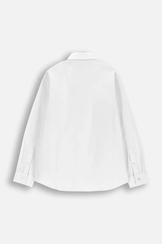 Coccodrillo koszula dziecięca z bawełną WC6136104EJB biały SS26