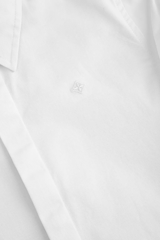 Coccodrillo koszula dziecięca z bawełną biały WC6136104EJB