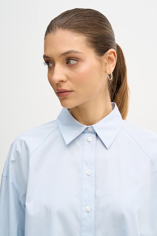 Calvin Klein Jeans koszula niebieski LV047C141G