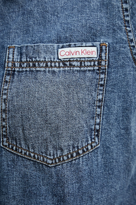 Jeans srajca Calvin Klein Jeans LV047E742G modra