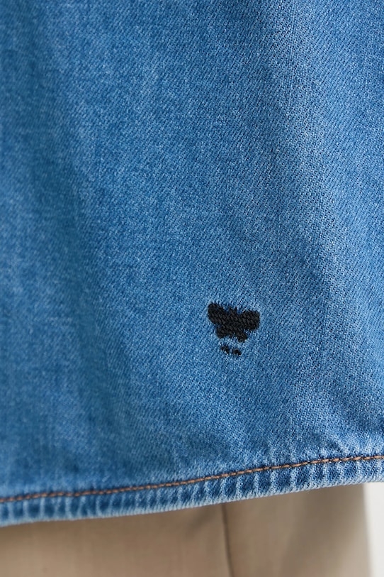 Weekend Max Mara koszula jeansowa FOGGIA 2615111011600 niebieski