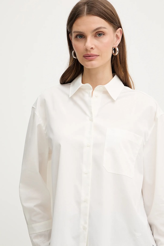 Weekend Max Mara koszula bawełniana NEUTRO beżowy 2615111021600