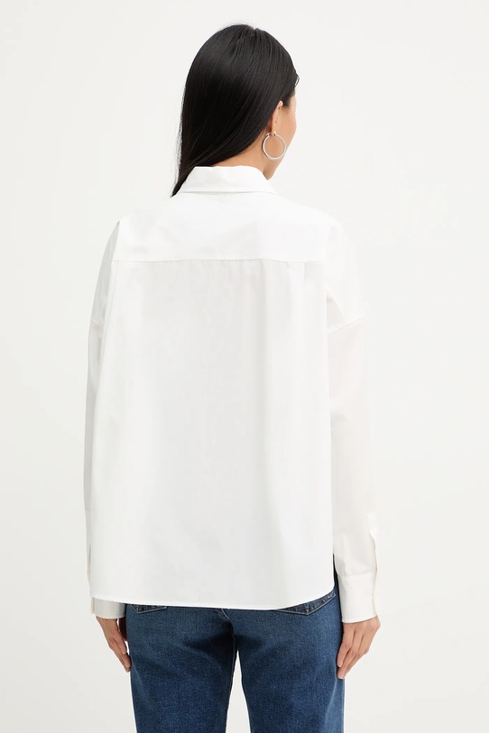 Odzież Weekend Max Mara koszula bawełniana AUREO 2615111031600 biały