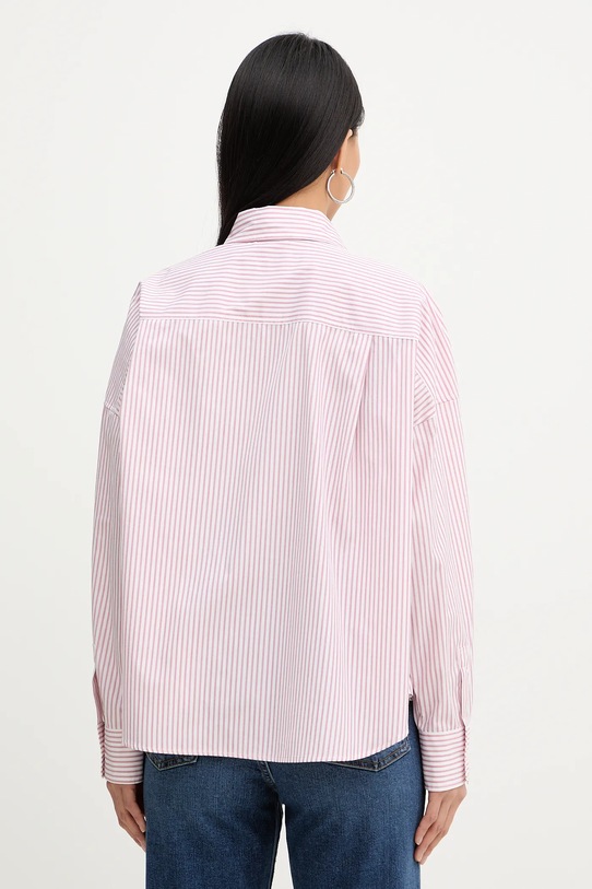 Odzież Weekend Max Mara koszula bawełniana AUREO 2615111031600 różowy