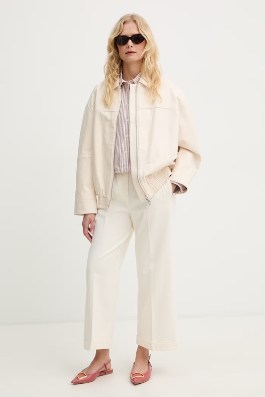 Weekend Max Mara koszula damska lniana GIURATO 2615111182600 różowy SS26