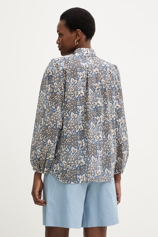 Oblečenie Bavlnená košeľa Weekend Max Mara PERIODI 2615111192600 modrá