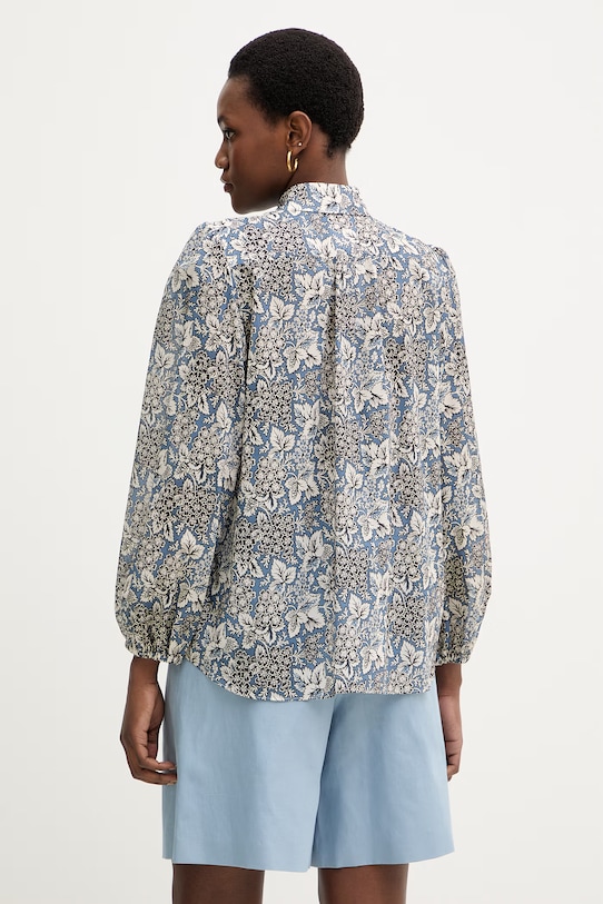 Oblečenie Bavlnená košeľa Weekend Max Mara PERIODI 2615111192600 modrá