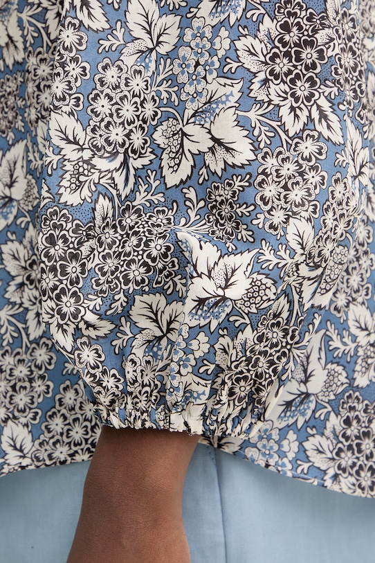 Bavlnená košeľa Weekend Max Mara PERIODI 2615111192600 modrá