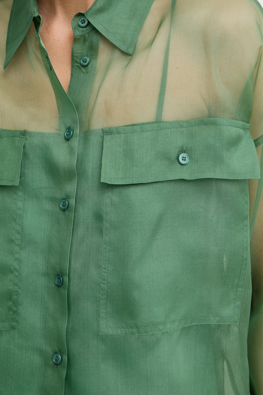 Weekend Max Mara рубашка для женщин из шелка COLOMBA 2615261012600 зелёный