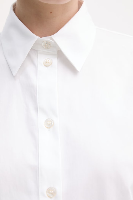 MM by Max Mara koszula bawełniana VELOCE 2616111017600 biały