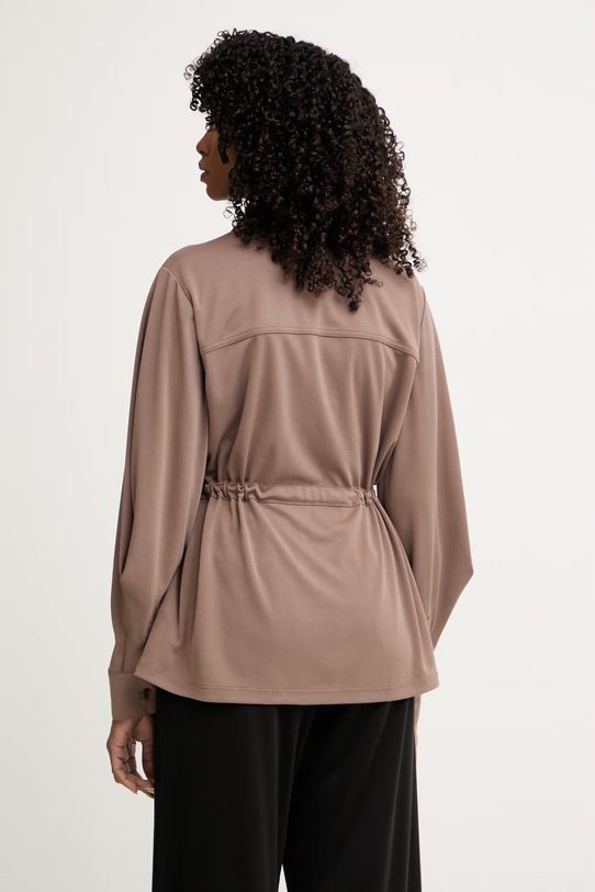 Îmbrăcăminte MM by Max Mara Cămașă de damă cu modal PASSO 2616951048600 maro