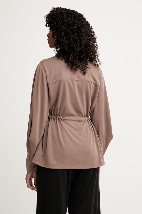 Îmbrăcăminte MM by Max Mara Cămașă de damă cu modal PASSO 2616951048600 maro