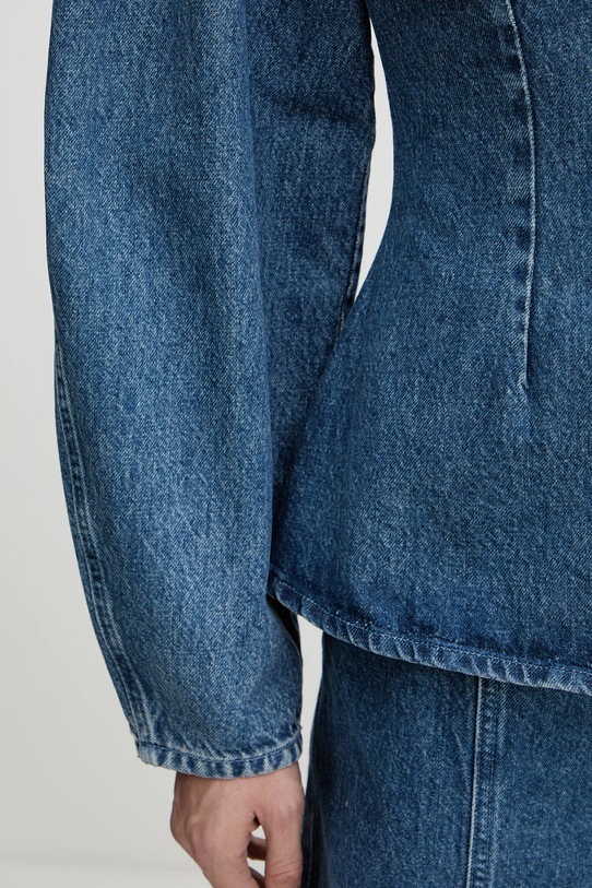 Rotate koszula jeansowa 1151701602 niebieski