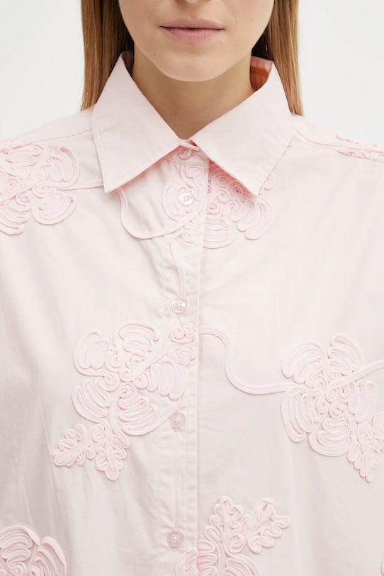 Бавовняна сорочка Rotate рожевий 1151031809