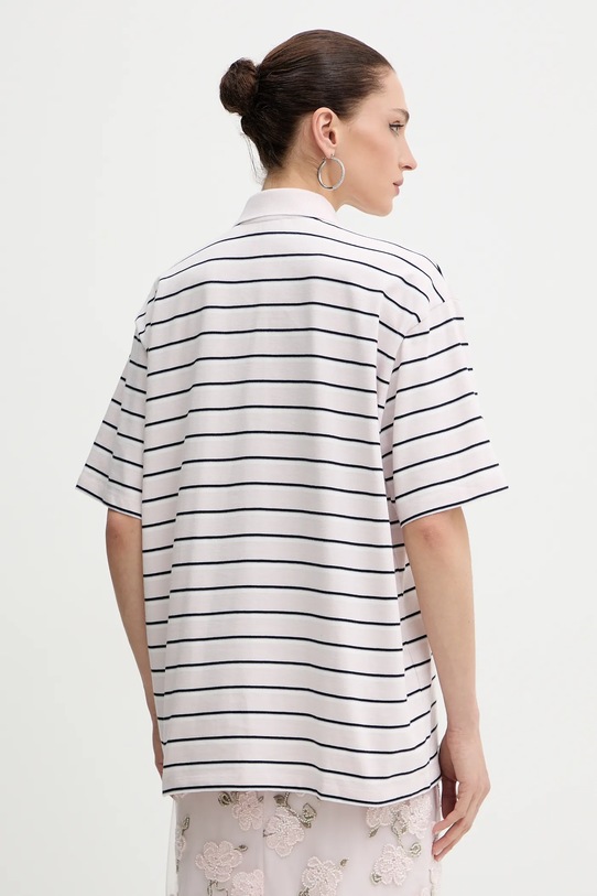 Odzież Rotate polo bawełniane 1153241810 fioletowy