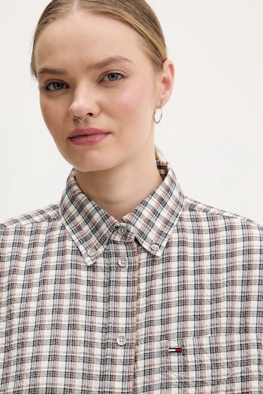 Tommy Jeans koszula biały DW0DW22063