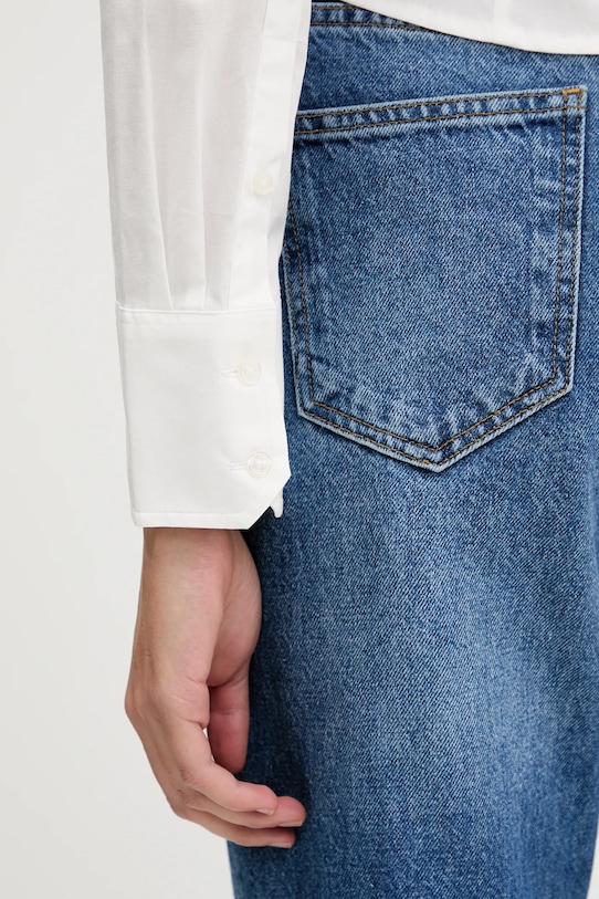 Πουκάμισο Tommy Jeans DW0DW22604 μπεζ