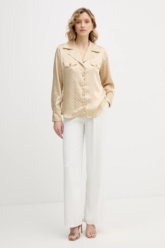 Πουκάμισο Marciano by Guess ELIDA 6RGH12.7435A μπεζ SS26