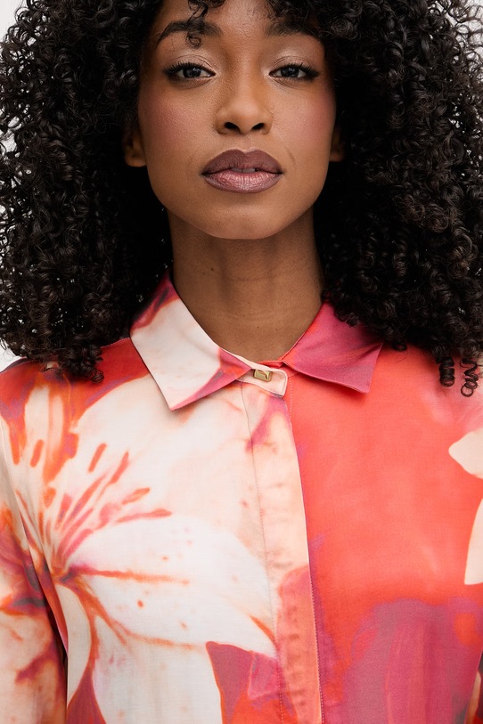 Marciano by Guess košeľa dámska z viskózy MELISSA oranžová G6GH09.W1949