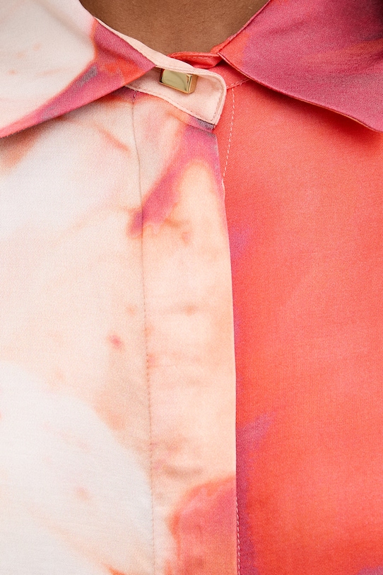 Marciano by Guess košeľa dámska z viskózy MELISSA G6GH09.W1949 oranžová