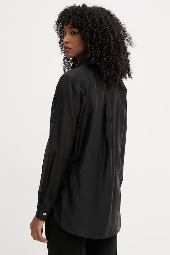 Odzież Marciano by Guess koszula damska z lyocellem TEA G6GH23.W2198 czarny