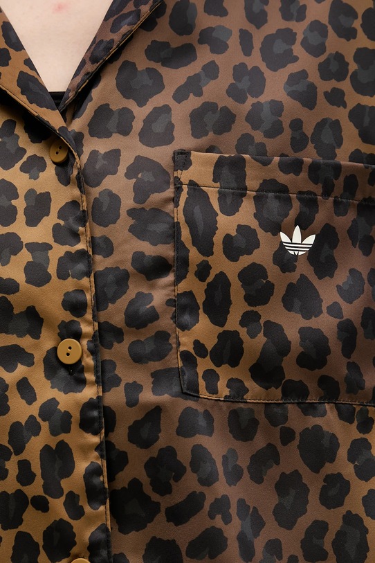 adidas Originals koszula KA2678 brązowy