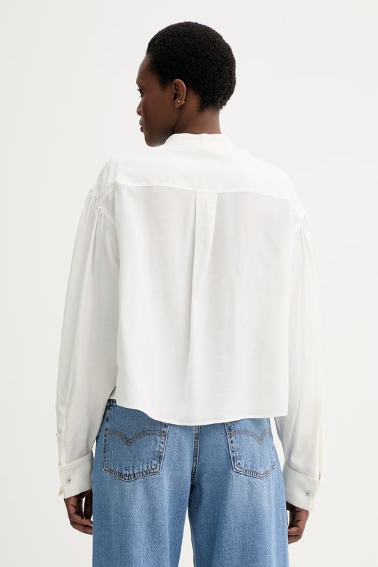 Odjeća Košulja s primjesom svile Kenzo FG52CH2829KA bež