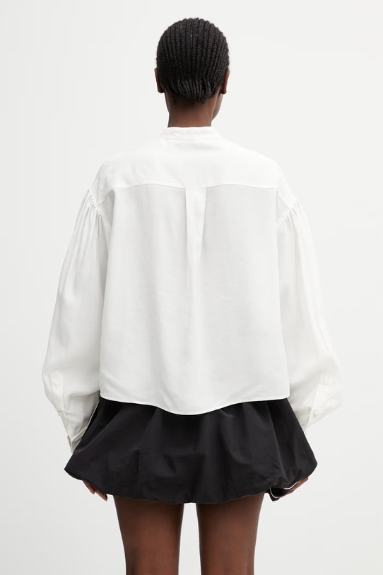 Одежда Рубашка с примесью шёлка Kenzo FG52CH2829KA бежевый