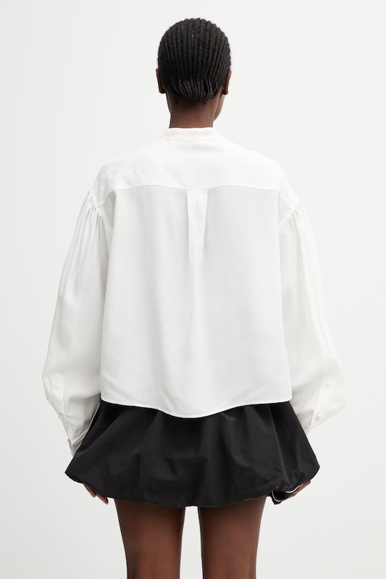 Одежда Рубашка с примесью шёлка Kenzo FG52CH2829KA бежевый