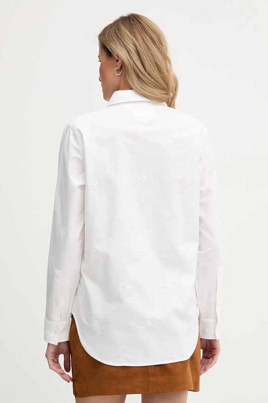 Abbigliamento Tommy Hilfiger camicia in cotone WW0WW49386 bianco