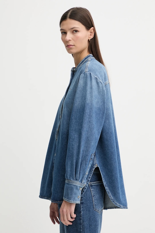 Traper košulja Tommy Hilfiger plava WW0WW47732