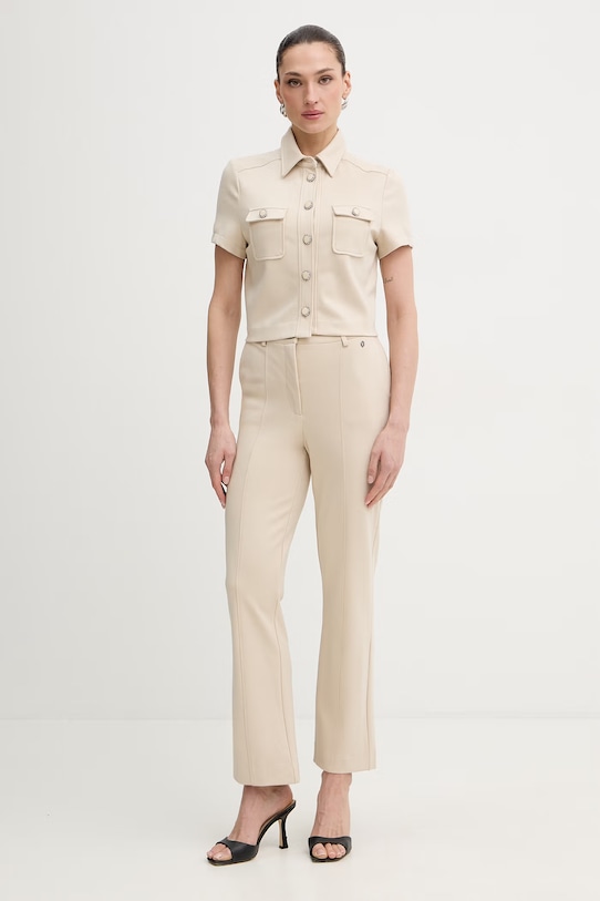 Guess koszula OLGA W6RH83.KCMU2 beżowy SS26