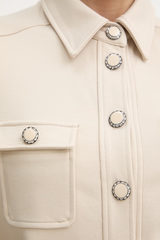 Guess koszula OLGA W6RH83.KCMU2 beżowy