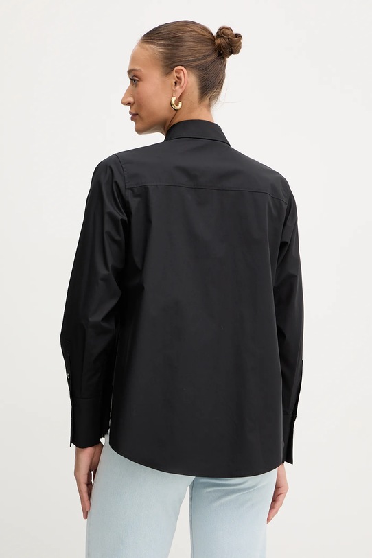 Odzież Karl Lagerfeld koszula bawełniana B1W11012 czarny